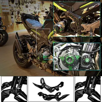 Pre Kawasaki Z900 Prednej Strane Výbava Rám Telo Kryt Panel Kapotáže 2017 2018 2019 Motor, Bočný Panel Motocyklové Príslušenstvo