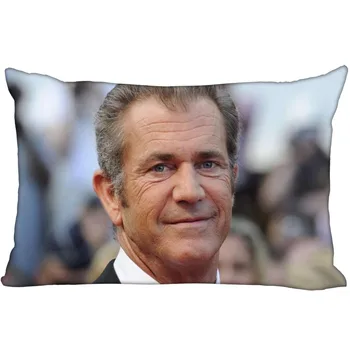 Vlastné Mel Gibson Obdĺžnik obliečka na Vankúš na zips dakimakura Klasický Vankúš veľkosť 35X45cm DIY Darček