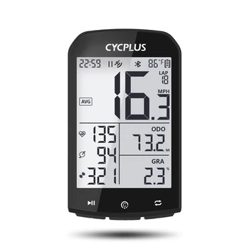 CYCPLUS M1 Cyklistické GPS Cyklistický Tachometer na Bicykel Počítač, Bluetooth 4.0, ANT+ IPX6 počítadlo kilometrov na Bicykli Príslušenstvo