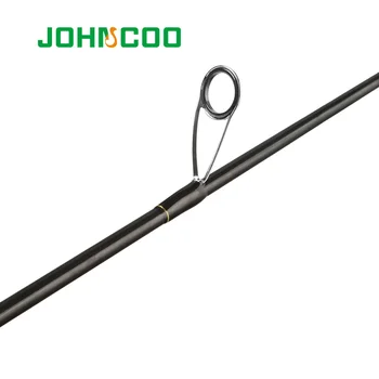 JOHNCOO Uhlíka Spinning Rod Casting Booster Stávkovanie Prút 2 Sekcie Rybárske pól Ex-Rýchlo Rybársky Prút 2.1 m ML M 2 Tipy 5-28 g