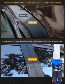 Automobilový vonkajšie Plastové Časti Protektorovanie Agent Plastové Časti Protektorovanie Povlak Vložiť Údržba Auta Cleaner