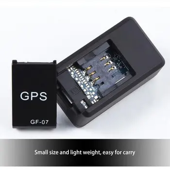 Magnetické GF07 GSM Mini SPY GPS Tracker Reálnom Čase Sledovanie Locator-Zariadenie Mini GPS v Reálnom Čase Auta Locator Tracker Sledovacie Zariadenie