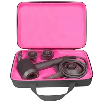 Pevný EVA Cestovné puzdro, Skladovanie Taška Účtovná Box pre Dyson Nadzvukové sušič na Vlasy HD01&HD03 Príslušenstvo
