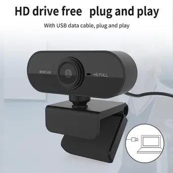 Kamera 1080P HD Webová Kamera s Mikrofónom automatické Zaostrovanie USB 2.0, Web Cam PC Desktop Mini Webkameru Cam Web Kamera na Počítač