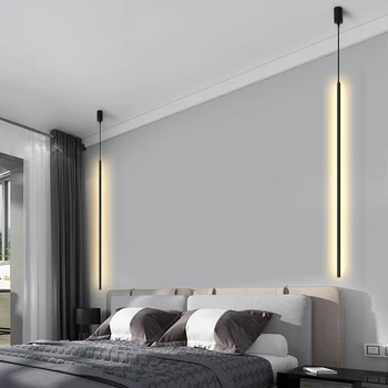 Moderné LED Prívesok svetlá Osvetlenie Pozastavené Nordic loft Stmievanie prívesok Lampa Obývacia Izba, Spálňa visí lampa kuchynské príslušenstvo
