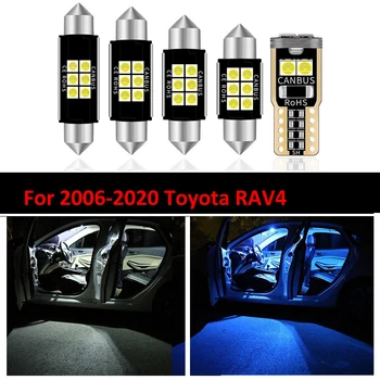Vysoký Stupeň 14 X Led Auto Osvetlenie Interiéru Balík Kit Pre Toyota Rav4 RAV-4 2006 -2017 2018 2019 2020 Led Svetlo Interiéru Vozidla