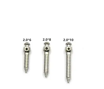 13Pis Mini Zubný Implantát Ortodontická Micro Mini Implantáty Skrutku Self-Taping Jar Kotvy Kľúča Skrutkovače