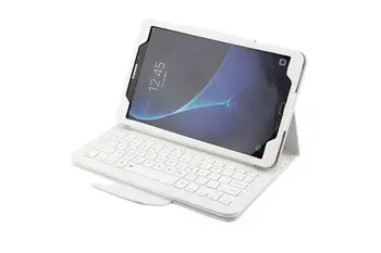 Puzdro Pre Samsung Galaxy Tab 9,7 SM-T550 SM-T551 SM-T555 T550 Bezdrôtovej Bluetooth Klávesnice Kožený Ochranný Kryt Smart+pero