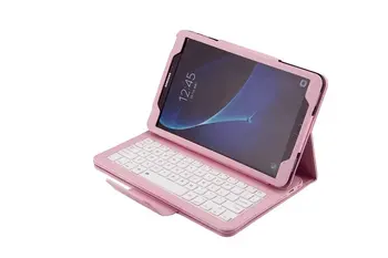 Puzdro Pre Samsung Galaxy Tab 9,7 SM-T550 SM-T551 SM-T555 T550 Bezdrôtovej Bluetooth Klávesnice Kožený Ochranný Kryt Smart+pero