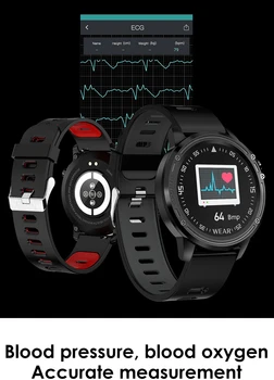 Pre Huawei nova 6 5G nova 5i P smart Pro nova 4e Y9s Česť 10i Smart Hodinky Mužov Krvného Tlaku, Srdcovej frekvencie športové fitness hodinky