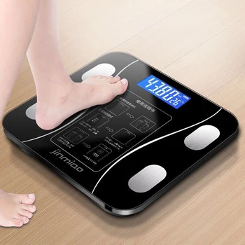 Kúpeľňa telesného Tuku Rozsahu Digitálneho Ľudskej Váhy Podlahy lcd displej Telo Index Inteligentné Elektronické Váhy Android alebo IOS