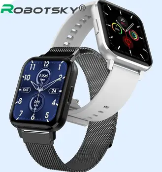 Robotsky 2020 NOVÉ Inteligentné Hodinky Šport Srdcového tepu Vodotesný IP68 Fitness Náramok Muži Ženy Smartwatch Pre Android a Apple
