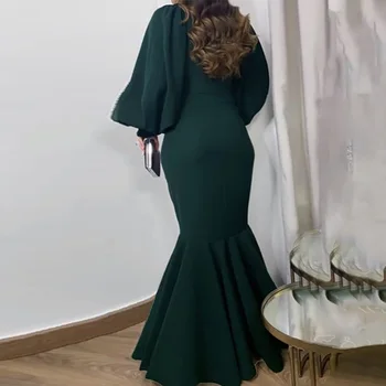 Večer elegantné dámske dlhé morská víla šaty 2021 nový rok svadobné maxi black bodycon Elegantné plus veľkosť šaty pre ženy strana červená