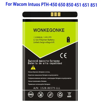 WONKEGONKE Pre WACOM CTH-470S, CTH-670S-DE, CTL-470, Intuos5 Touch, PTH-450-DE,PTH-850-DE,PTH-850-EN Batéria