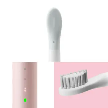 TAK WHITE Ultra Sonic Automatické Elektrické zubné Kefky, USB Nabíjateľné Nepremokavé Čistenie Zubov kefkou hlavu