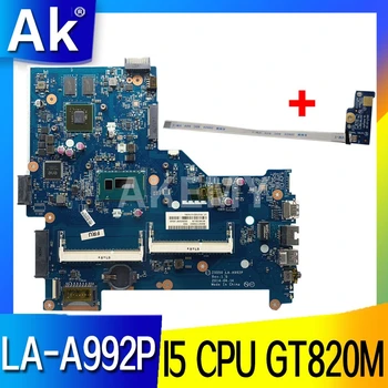 AK Pre HP 15-R Notebook Motheboard 15.6 Palce 760970-501 760970-001 ZSO50 LA-A992P základná DOSKA I5-4210U CPU GPU GT820M