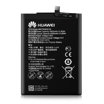 Hua wei Originálne HB376994ECW Batériu Pre Huawei Honor V9 Česť 8 Pro DUK-AL20 DUK-TL30 Monile Telefónne kontakty batérie Akku 4000mAh