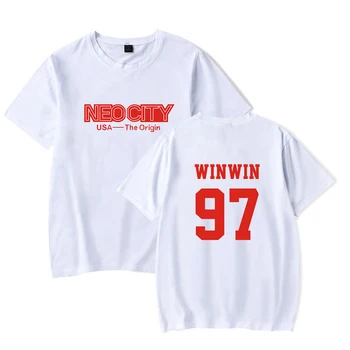 Nct 127 Kpop Krátky Rukáv T-shirts Ženy/Muži Móda Letné Tričká 2019 Nový Príchod Teplej Predaj Bežné Moderný Streetwear Oblečenie