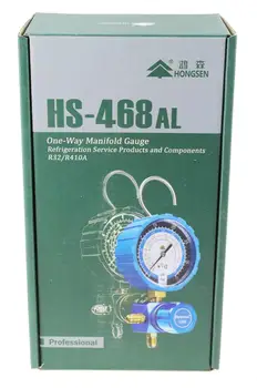 HS-468AL HS-468AH Nízky / Vysoký tlak 1-rôzny spôsob, ako meradlo pre R410a R32 chladenie klimatizácia kvapaliny meter snehu tabuľka