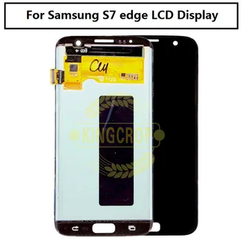 SUPER AMOLED Pre Samsung Galaxy S7 G930F G930T G930A G930P G930W8 s7 okraji G935F LCD Displej Dotykový Displej Digitalizátorom. Montáž