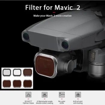 Objektív Filter pre DJI MAVIC 2 Pro Drone Príslušenstvo Ľahké Neutrálne Polarizačný, UV žiareniu, CPL ŽÚ4 8 16 32 Fotoaparát Filter