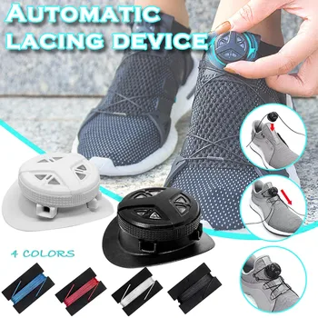 Automatický Zámok Šnúrky Č Kravatu Shoelace pre Beh ,Outdoor ,Kemping Shoelace Rýchle Automatické Shoelace Artefakt pre lenivé ľudí