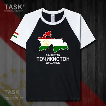 Tadžikistan Tajik TJ Dušanbe mens t tričko nové Módne Krátky Rukáv športové oblečenie národný tím letné bavlnené trička, topy 50