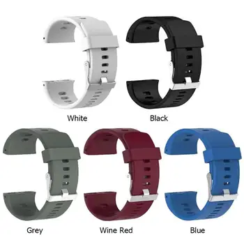 ALLOYSEED Športové Silikónové Nahradenie Smartwatch Náramkové hodinky Pásmo pre Polar V800 Smart Nositeľné Náramok