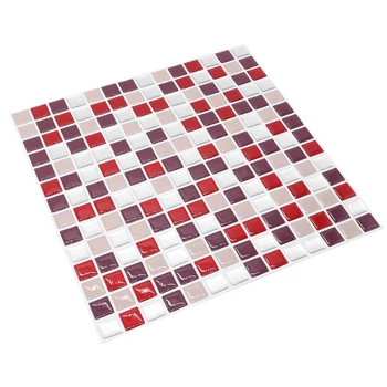 Kuchyňa Kúpeľňa Domova Olúpeme a Držať Vinylové Samolepiace Tapety 3D Mozaikové Dlaždice Nálepky