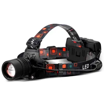 ZHIYU XHP50 Nabíjateľná LED Svetlomet Výkonný Vedúci svetlo pre Caming Rybolov s Hlavou Pochodeň LED Baterka 3*18650 Batérie