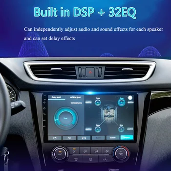 2 din 8 core android 10 autorádia auto stereo pre toyota pôdy cruiser prado 150 2017 2018 navigácia GPS, DVD Multimediálny Prehrávač