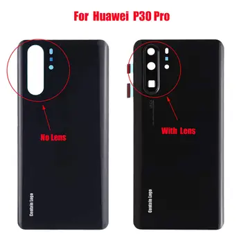 Pre Huawei P30 Späť Kryt Batérie Zadné Sklo Dverí Bývanie Prípade ELE L09 L29 Pre Huawei P30 Pro Kryt Batérie S lepidlom VOG L04
