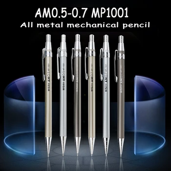 2 ks/veľa Vysoko Kvalitný Full Metal M&G Mechanické Ceruzky 0.5~0.7 mm Pre Profesionálne Maľovanie A Písanie Školské potreby