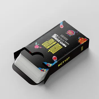 KPOP NCT 127 fotoalbum Lomo karty Plagát Tvorivé Photocard 54pcs/Box vysoko kvalitný elegantný package K-pop nct 127 karty NEO ZÓNA