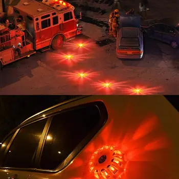 LED Núdzové Magnet Blikajúce Výstražné Nočné Osvetlenie, Bezpečnosť Cestnej premávky Pre Auto, Nákladiak, Čln