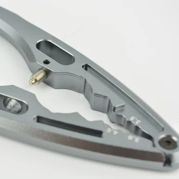 Alicates universales de eje de abrazadera de choque RC de aluminio, herramienta de desmontaje de ensamblaje de amortiguador para