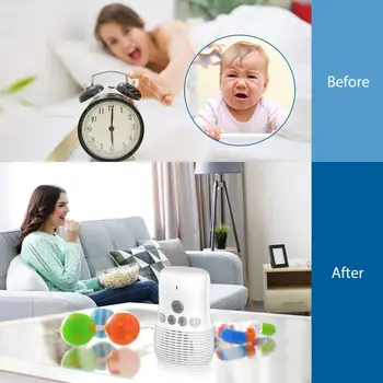Nový Príchod 2,4 Ghz bezdrôtové baby monitor Malé Prenosné Audio Baby Monitor obojsmerné Audio Funkcia intercom dieťa