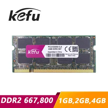 Predaj 1 gb 2 gb 4 gb DDR2, DDR 2 667 800 667mhz 800mhz PC2-5300 PC2-6400 1g 2g sodimm sdram Pamäte Ram Memoria Pre Notebook Notebook