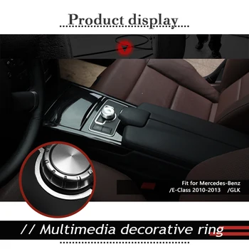 Atreus 1pcs Auto multimediálne obal Výbava Konzoly Výzdoba Interiéru Pre Mercedes Benz C/Triedy E W212 W204 Príslušenstvo