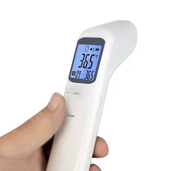 Horúčka Infračervený Teplomer Non-kontakt Termometro Teplota Opatrenie Oximetro De Dedo Prsta Pulzný Oximeter Saturatiemeter