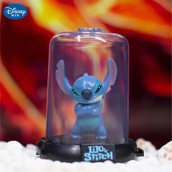 Disney Nevidiacich Box Movie Údaje Lilo& Stitch Akcie Obrázok PVC Zberateľskú Anime Model Hračka Steh Bábika Kolekcie Hračky Najlepšie Darčeky