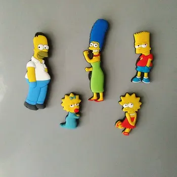 Homer Simpson cartoon tvorivé chladnička magnet raného vzdelávania dekoratívne chladnička Nálepky domova