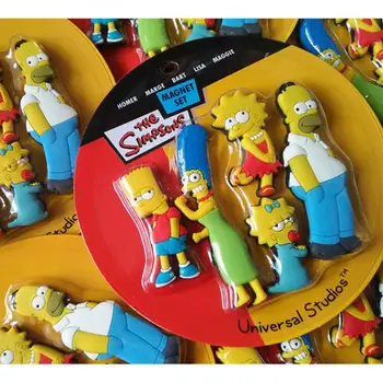 Homer Simpson cartoon tvorivé chladnička magnet raného vzdelávania dekoratívne chladnička Nálepky domova