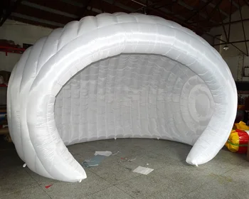 Prispôsobený dome stany, nafukovacie camping stan čína biele transparentné stan model stany