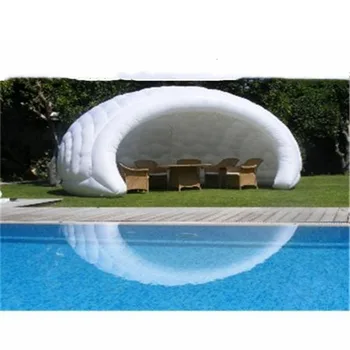 Prispôsobený dome stany, nafukovacie camping stan čína biele transparentné stan model stany