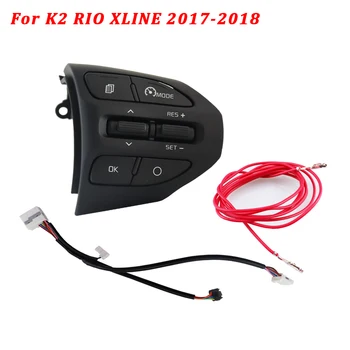 Pre KIA K2 RIO 2017 2018 2019 RIO X LINE Tlačidlá na Volante Tlačidlo Bluetooth Telefón, Tempomat Objem Prepnúť Auto Diely