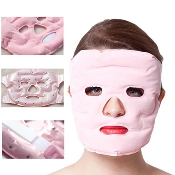 Krásy Face-lift Maska Turmalín magnetoterapia Masáž Hydratačné Opakovane Masku na Tvár MH88