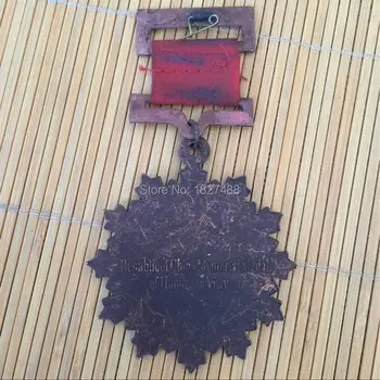 1979 Vojny vo Vietname Republika Čína Vojenská Pamätná Medaila Staré Kovové Remesiel Darček Kolekcie