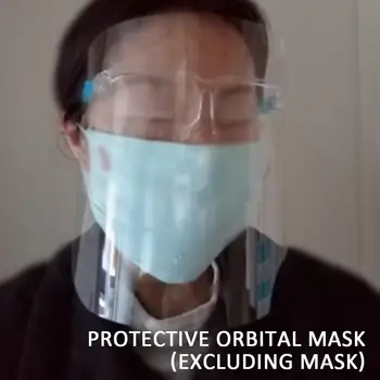 Štít na tvár s glases pult Bezpečnostnej Módne ABS Transparentné Krásy Brnenie Chrániť Jasnú Víziu, Karantény Maska Baktérie