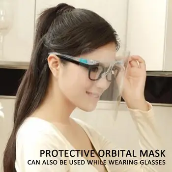 Štít na tvár s glases pult Bezpečnostnej Módne ABS Transparentné Krásy Brnenie Chrániť Jasnú Víziu, Karantény Maska Baktérie